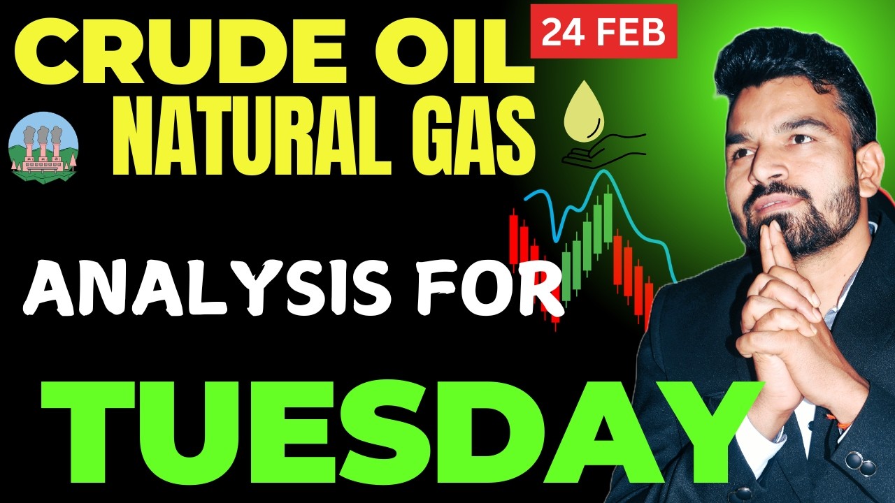 CRUDE OIL l NATURAL GAS l TODAY PRICE PREDICTION l 24 FEB 2026 #crudeoilmcxanalysi#nglatestnews