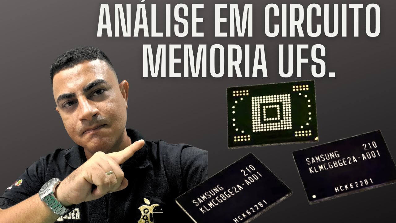 COMO FUNCIONA UM CIRCUITO DE MEMÓRIA UFS  (CELULAR ANDROID -  ESQUEMA ELÉTRICO)