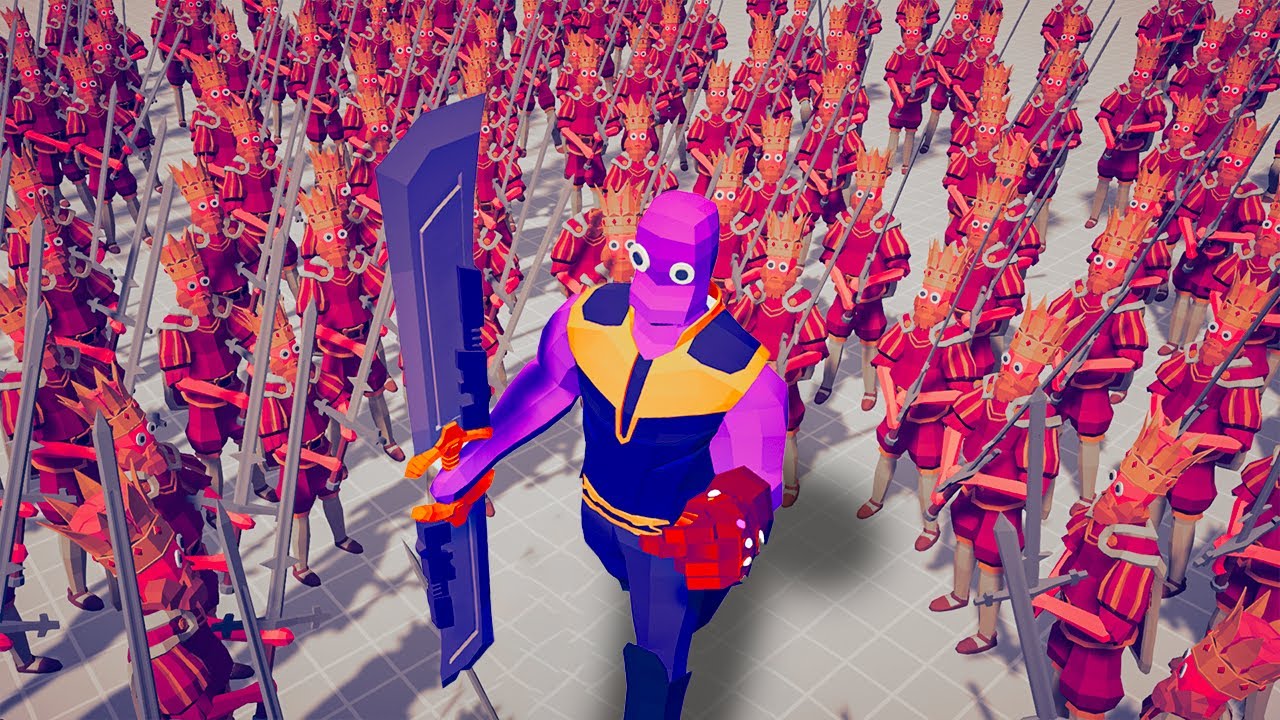 100x EVERY UNIT ⚔️ VS 🖐🏻 THANOS / Totally Accurate Battle Simulator ( TABS )