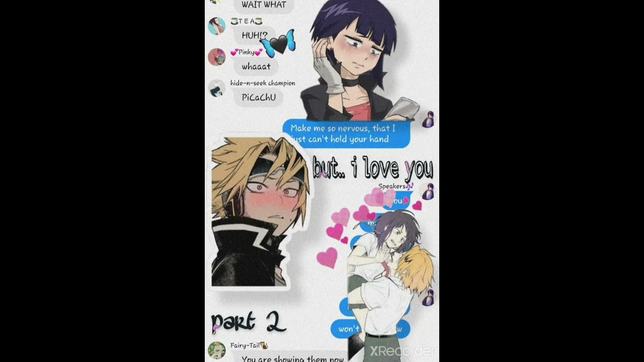 Mha Lyric prank ||Jirou inlove ° Prt 2/Kamijirou《Heart Attack》