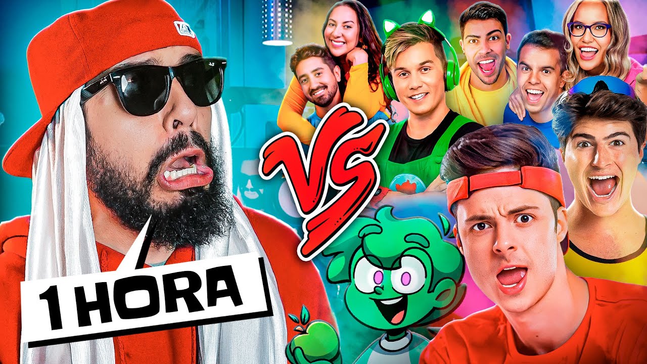 30 Youtubers (Enaldinho, Torajo, Natan Por Aí, Xinglau...) Vs. Mussa - Batalha de Youtubers