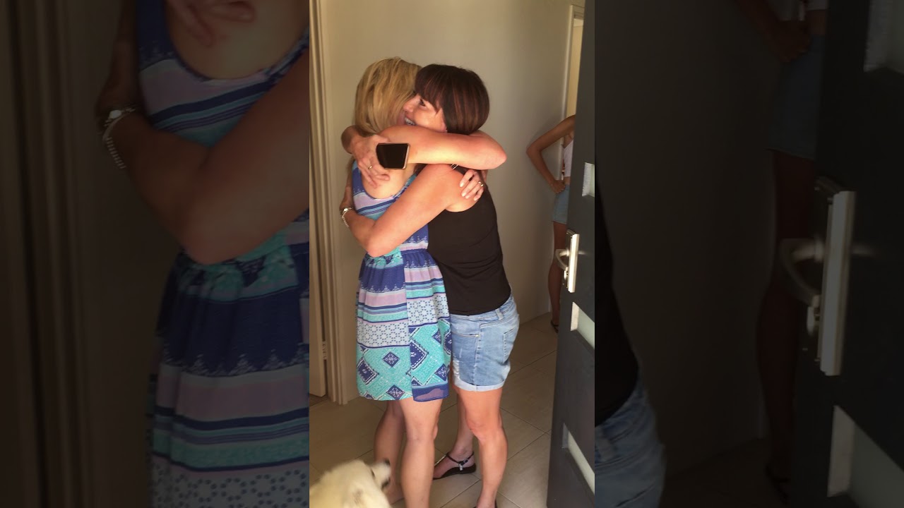 Emma's best friend surprise visit
