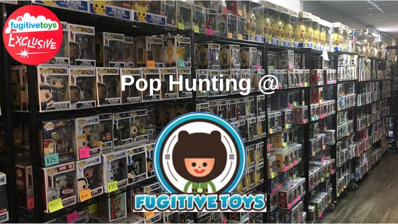 Funko Pop Hunting at Fugitive Toys!