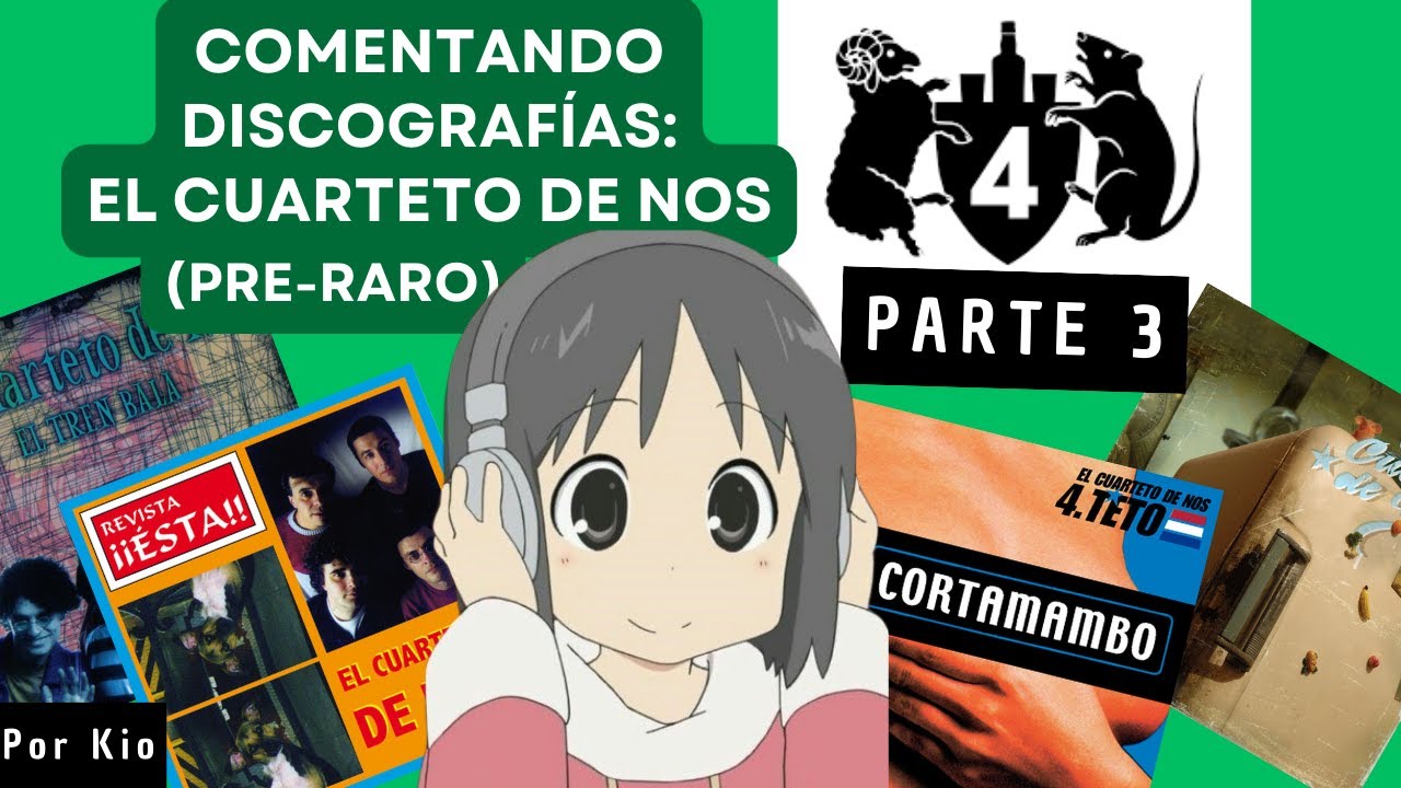 Comentando discografías: El Cuarteto de Nos (Pre-Raro) - Rock Cómico