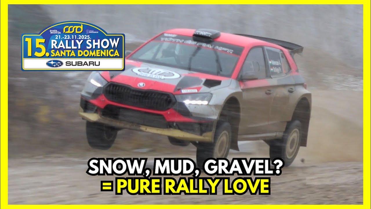 Santa Domenica Rally Show 2025 | Saturday Rally Highlights | Best of | Flat-Out, Jumps, Night Stages