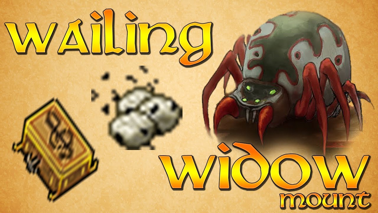 Tibia: Como conseguir Widow Queen Mount - en Español