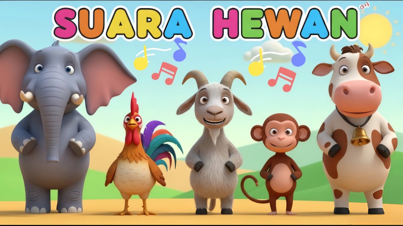 “Pesta Suara Hewan Ceria – Kukuruyuk, Meong, Guk Guk!” - bebi fun