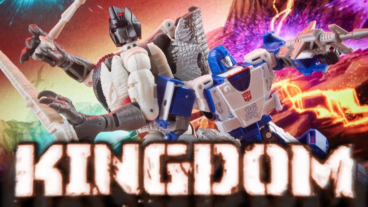 REVEAL: Transformers Kingdom 2-Pack Maximal Grimlock & Earth Mode Mirage | TF-Talk #409