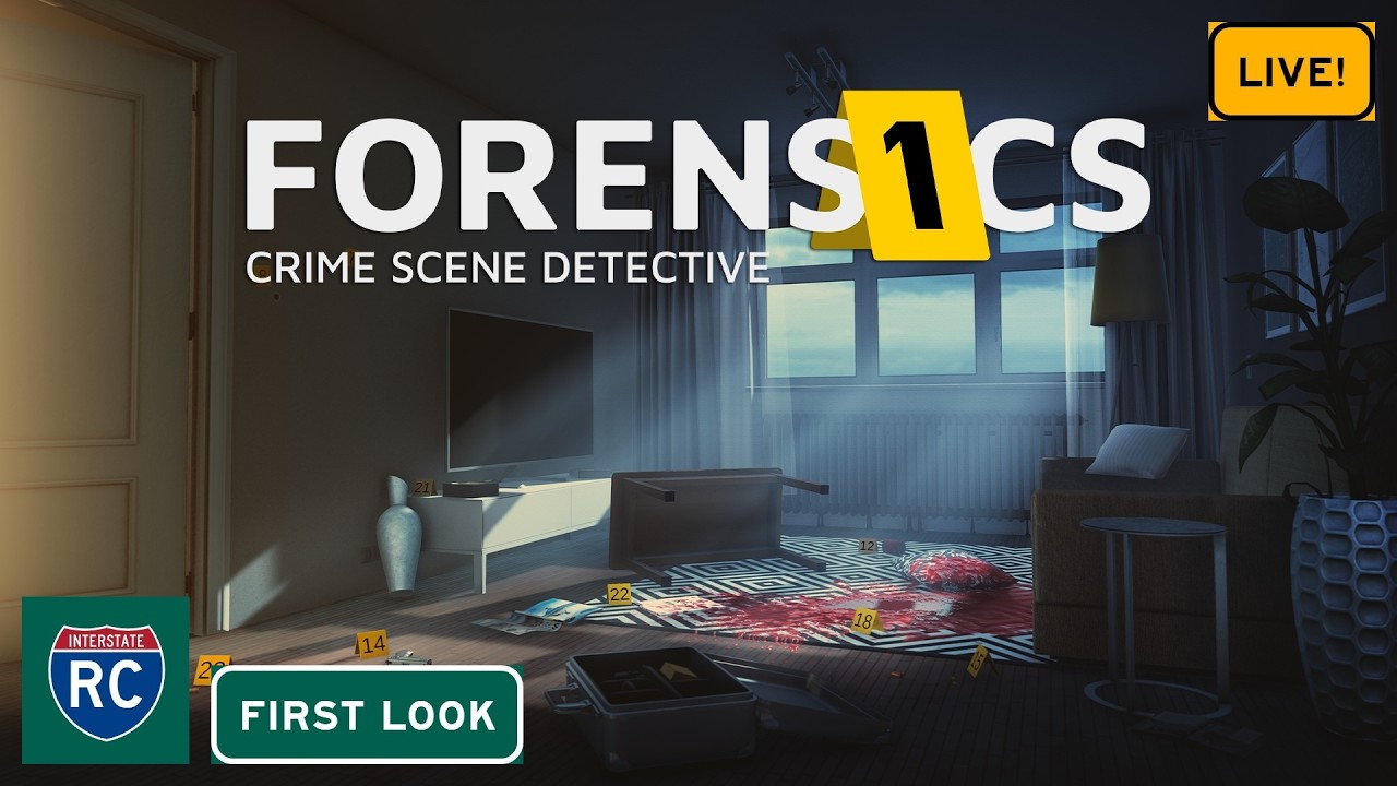 Forensics: Crime Scene Detective First Look Live! - Our Crime Lab Journey Begins!  Episode 1