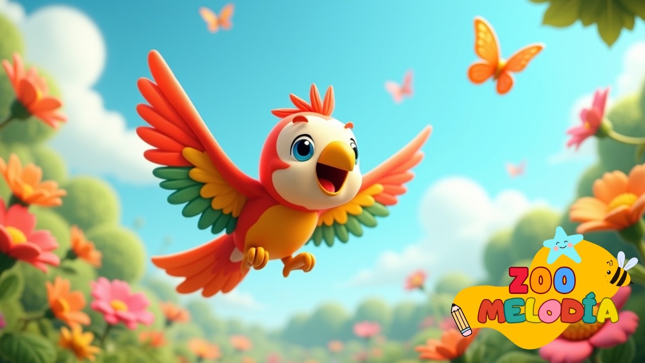 Loro Falador 🦜 | Canções infantis com aventuras na selva, cidade e zoológico