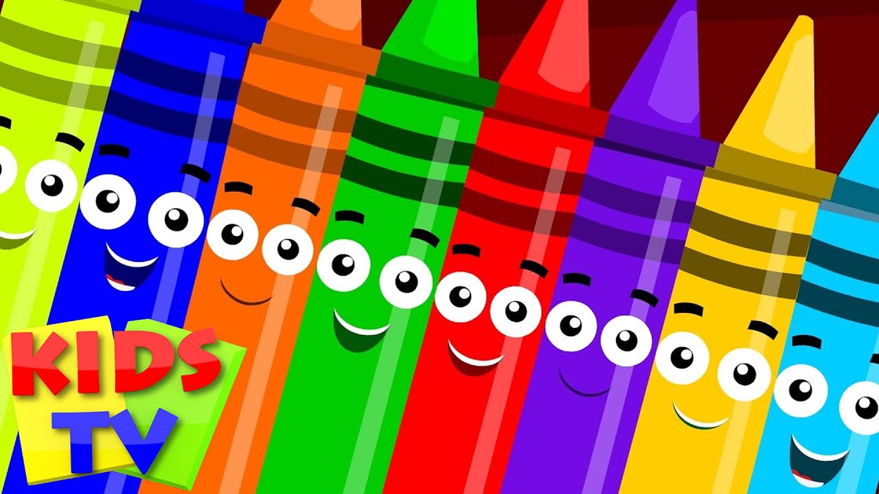 Crayons ten in the bed | crayons color song | learn crayons colors | nursery rhymes | Kids tv