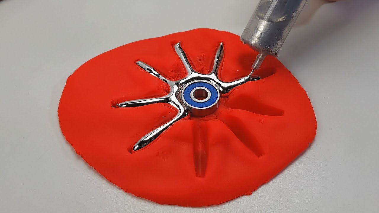 O FAMOSO SPINNER SOLAR DE METAL LÍQUIDO!