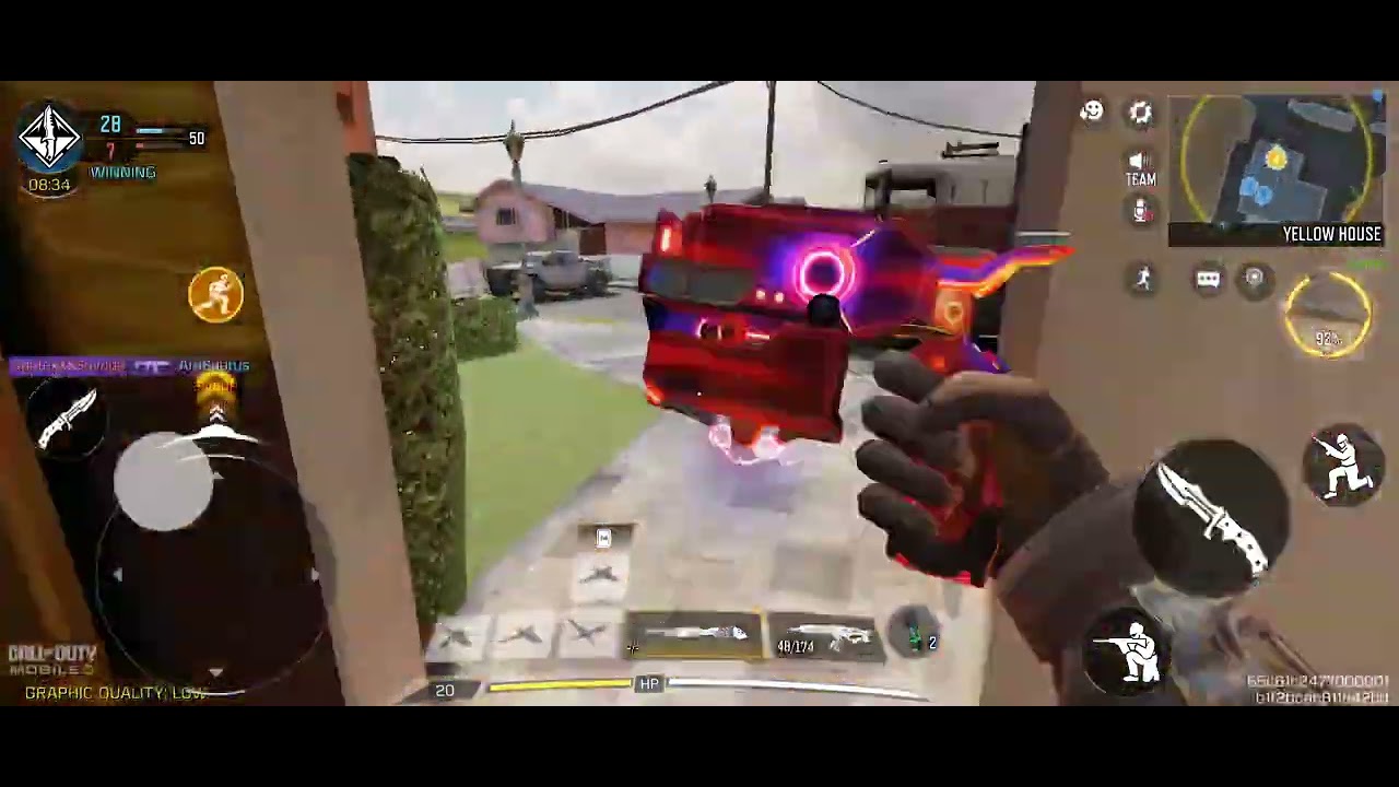 Call Of Duty Mobile: MP Match Frontline Nuketown Mission MVP with AK117 - Lava Remix Gameplay #codm 