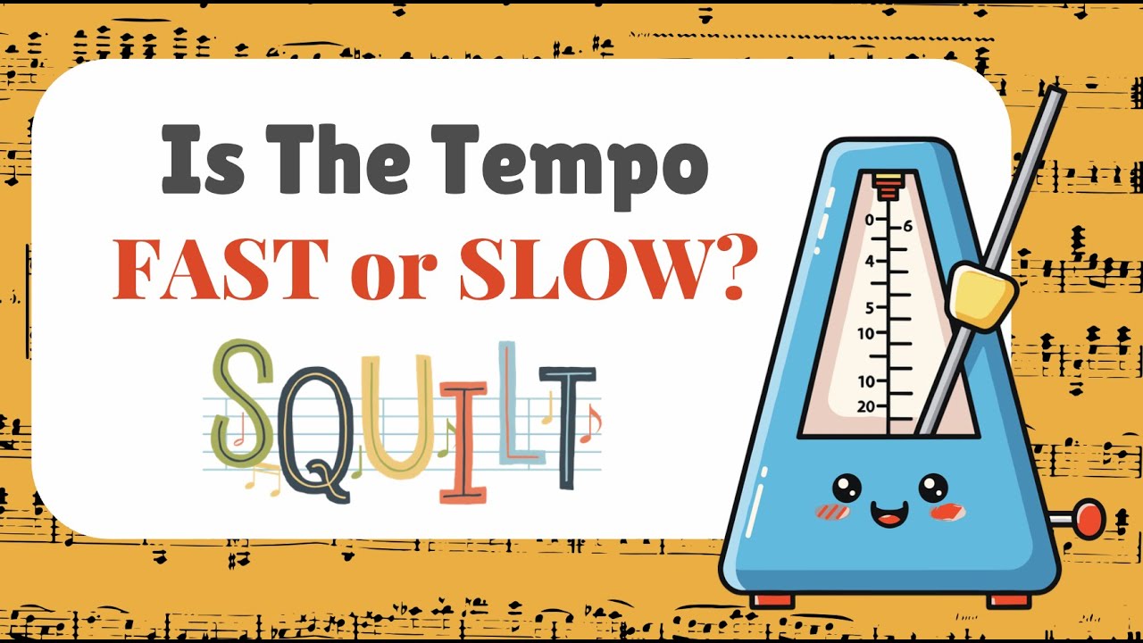 Is the Tempo Fast or Slow?  Tempo Listening Game for Kids
