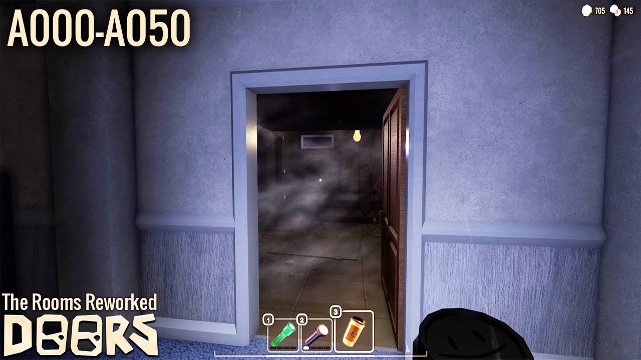 DOORS - (A000 - A050) The Rooms Reworked #3 - Early Access Gameplay [ROBLOX]