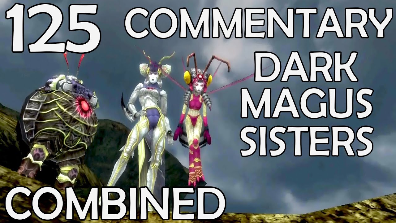 Final Fantasy X HD Remaster — 100% прохождение с комментариями — часть 125 — сёстры-тёмные маги (...