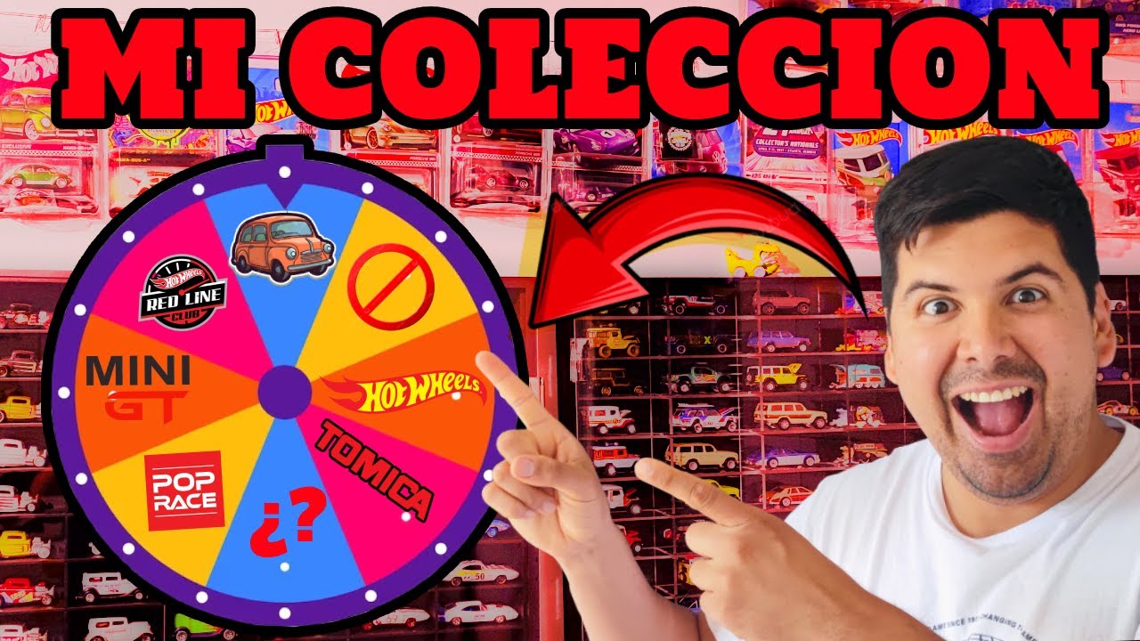 MI INCREIBLE COLECCION DE HOT WHEELS POR COLORES
