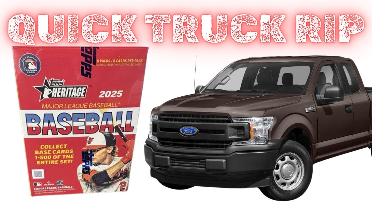 Quick Truck Rip - 2025 Topps Heritage Blaster Box