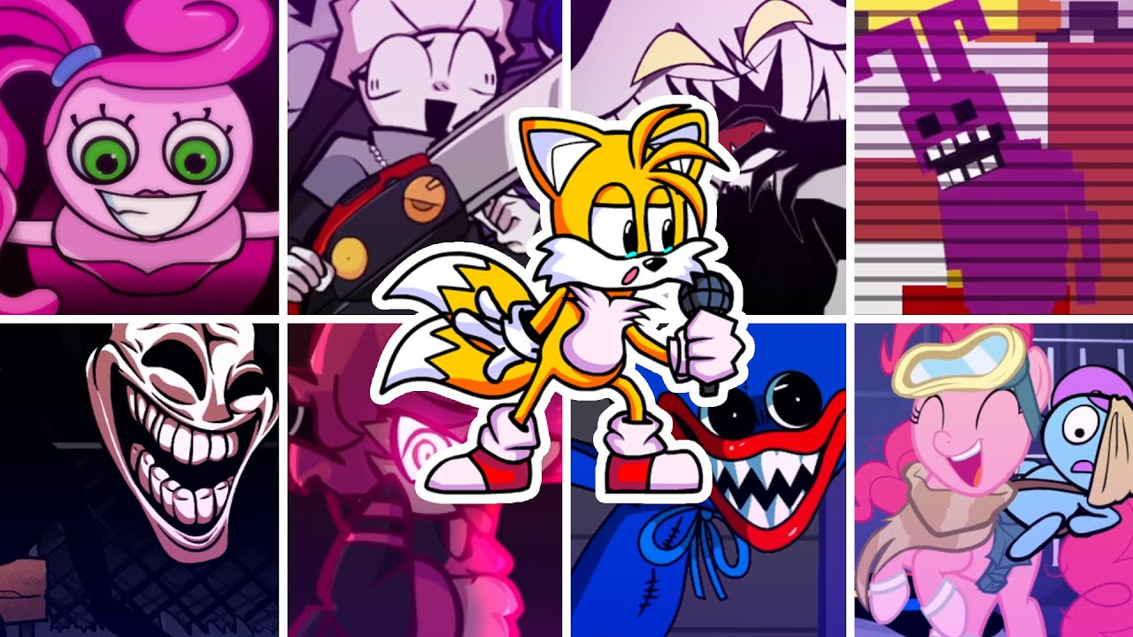 Chasing but Every Turn a Different Character Sings 🎤 (FNF Chasing but Everyone Sings It)