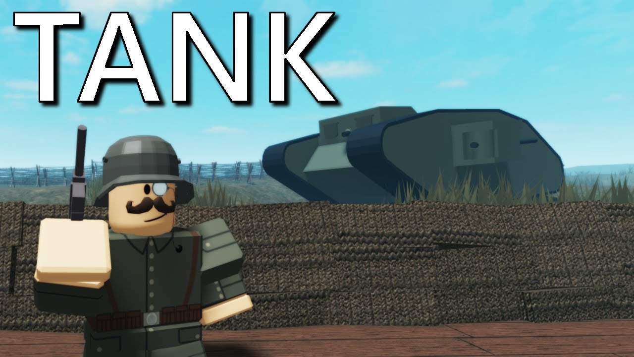 GERMAN TANK FLIP in Roblox Trench Warfare