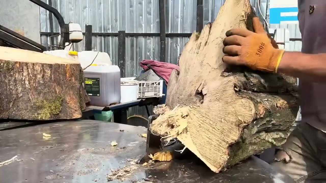 Hardcore Log Splitting Marathon