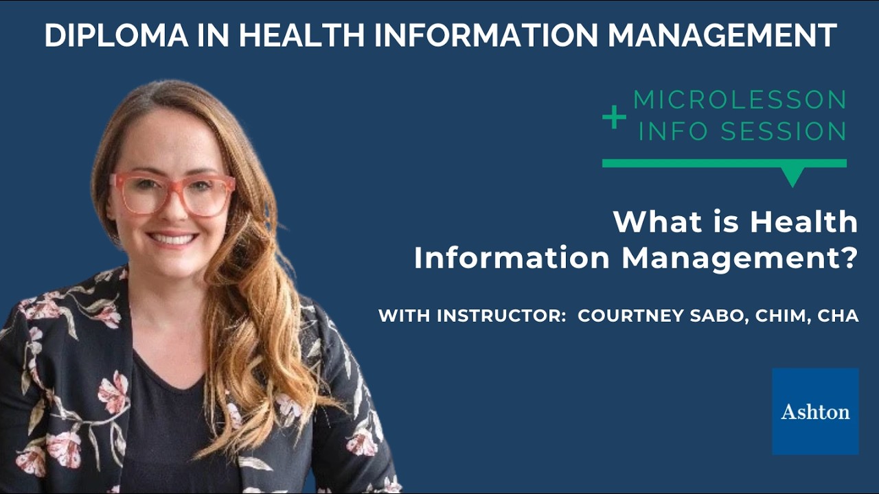 What is Health Information Management? | Free MicroLesson | Ashton College