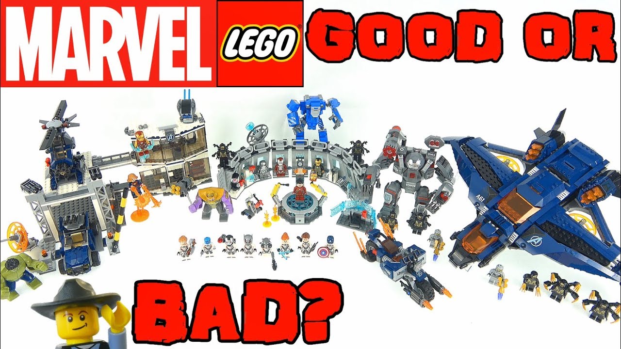МСТИТЕЛИ: ФИНАЛ. ПОЛНЫЙ ОБЗОР LEGO WAVE!