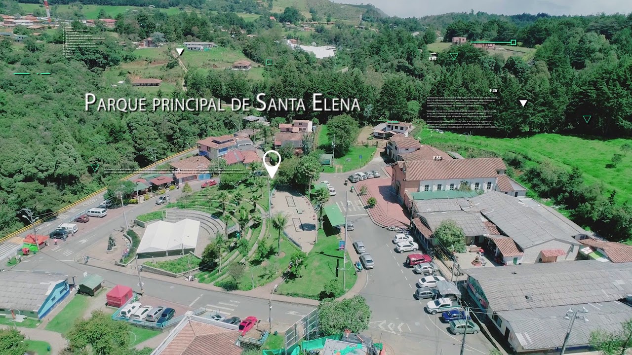 Medell&iacute;n desde el Aire - H&eacute;ctor Francisco Preciado - Corregimiento de Santa Elena