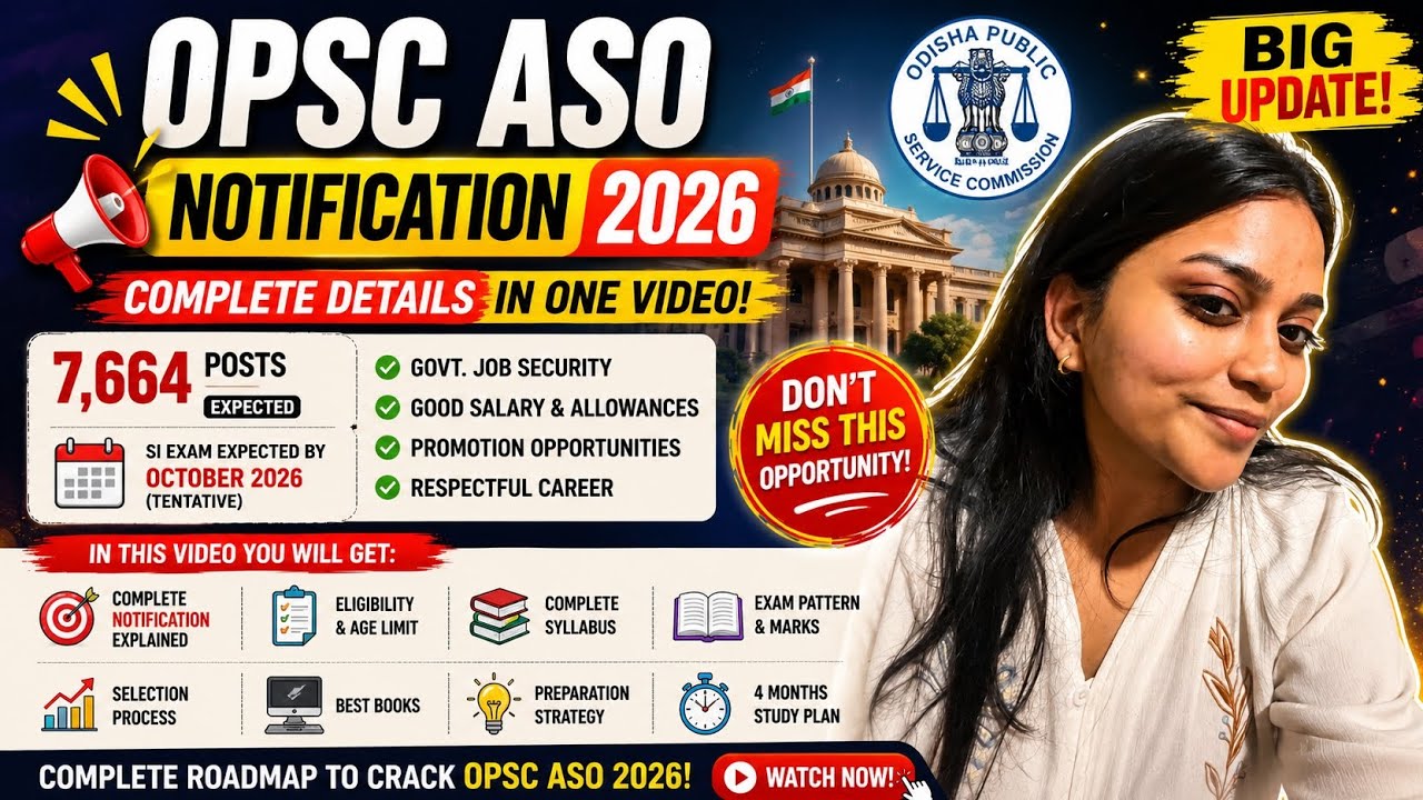 OPSC ASO RECRUITMENT 🔥✅ STRATEGY VIDEO 🔥✅ #OPSCASO #opscaso
