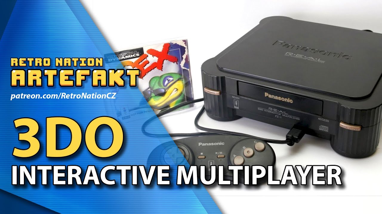 Hardwarový Artefakt: 3DO Interactive Multiplayer (Panasonic 3DO) Datadisk: Mercenary (Commodore 64)