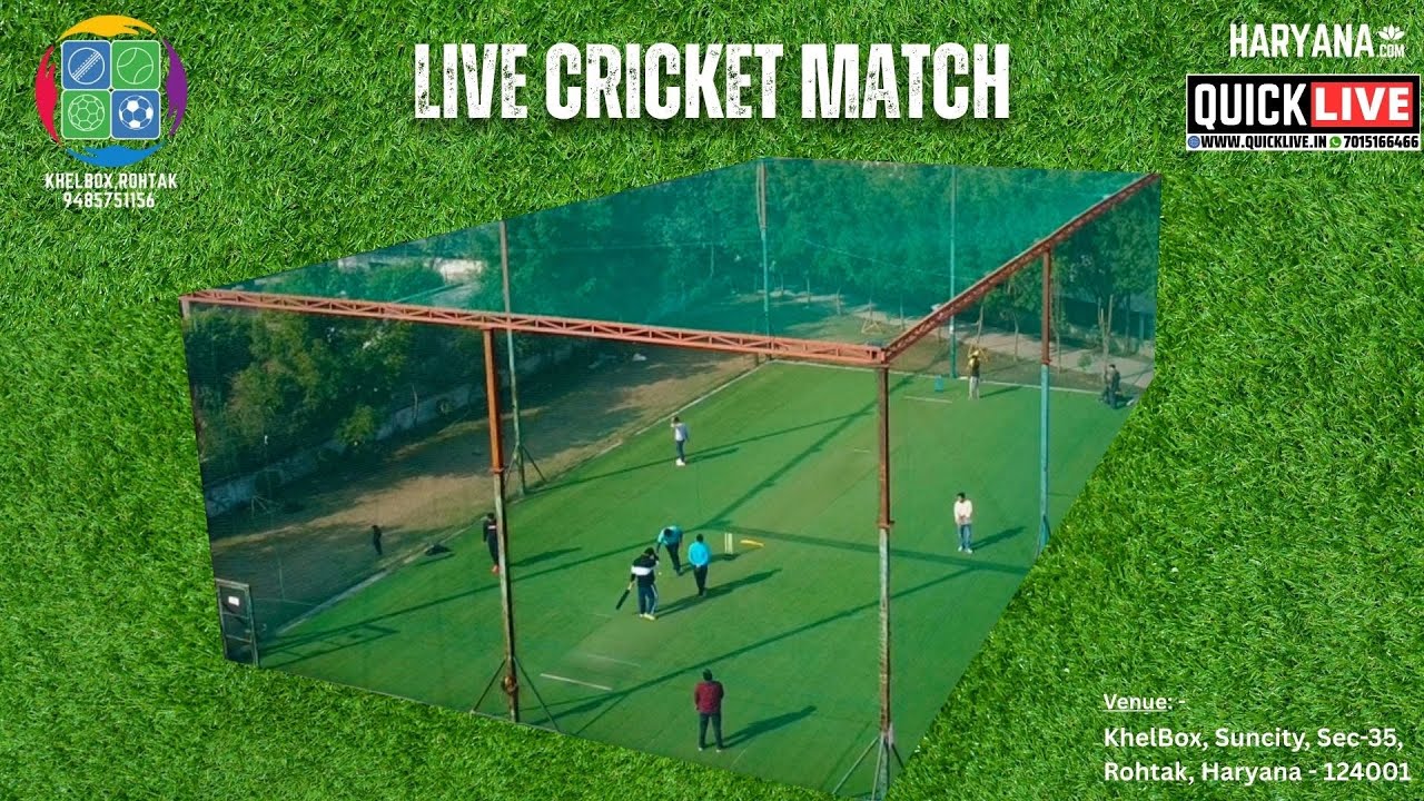 LIVE 🔴 | KhelBox|  Best Box Cricket Ground in the World 🌍 | Epic Box Cricket Matches 2025 |