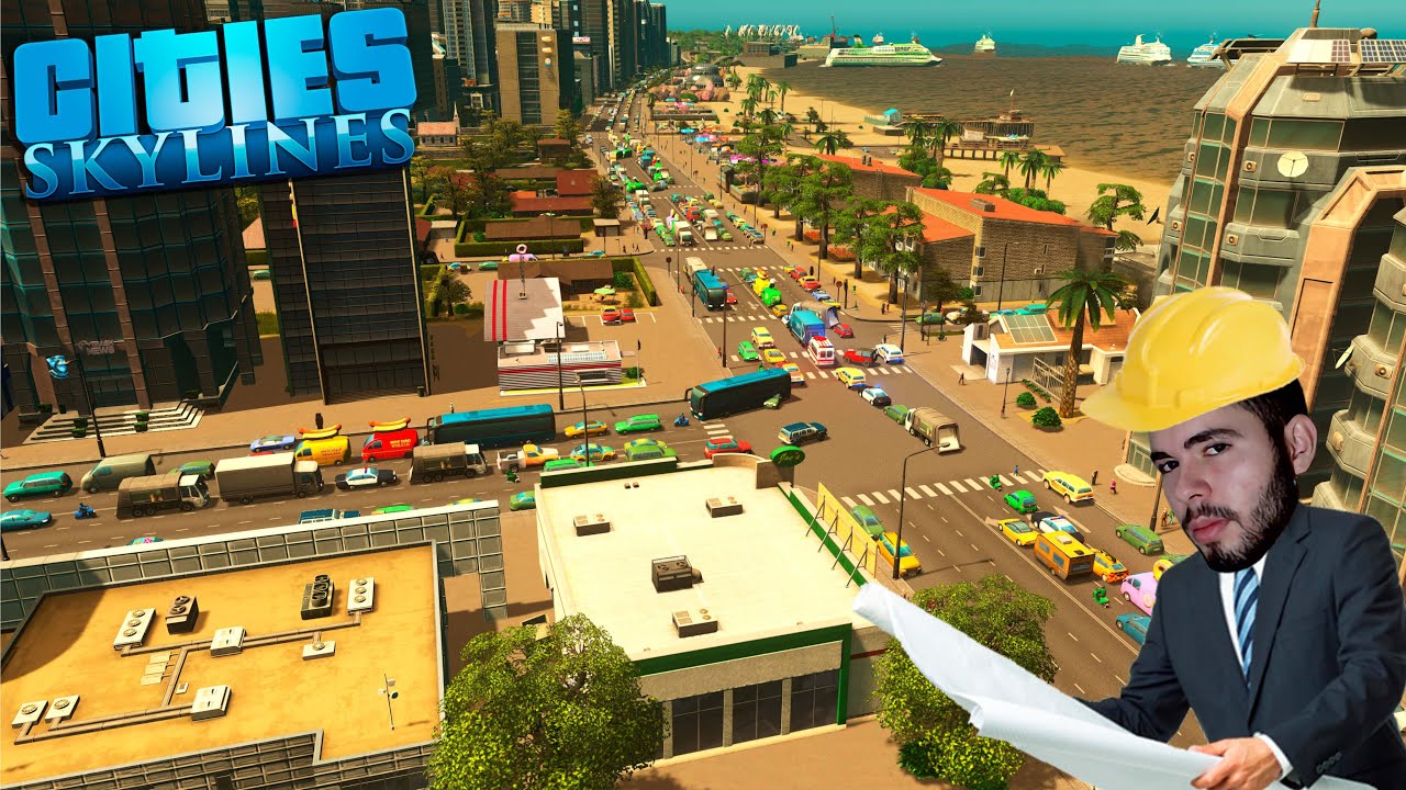 UMA CIDADE SEM INTERSEÇÕES!! 🚗 - Cities Skylines  - CONSERTANDO O TRANSITO