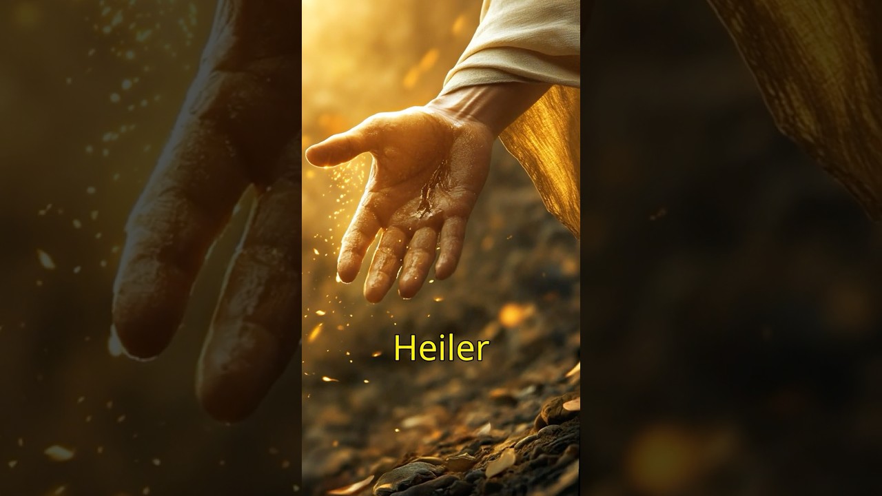 Jesus h&ouml;rt dein Gebet und heilt deine tiefsten Schmerzen #jesus #shorts