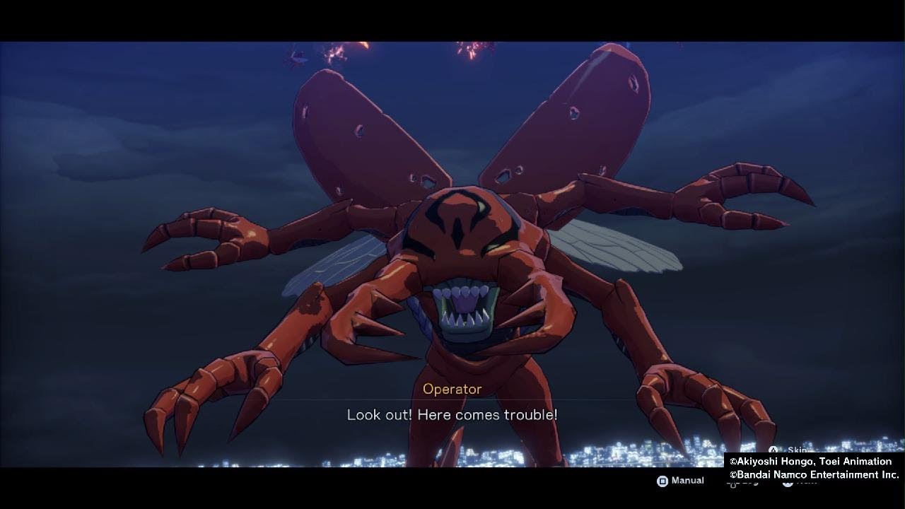 Digimon Story Time Stranger: BOSS Battle Against KUWAGAMON