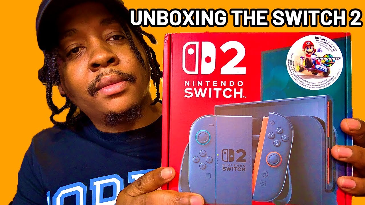 SWITCH 2 UNBOXING!!! #SWITCH 2