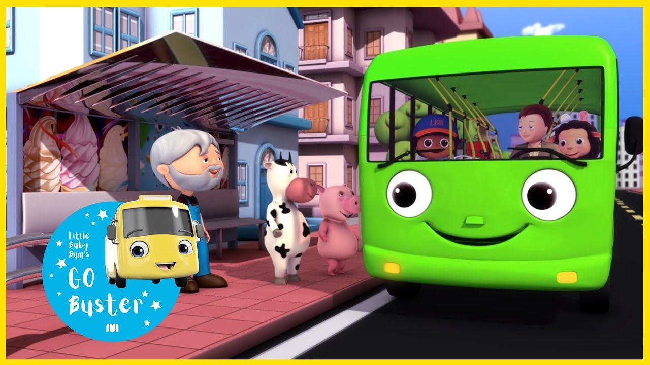 Wheels on the Bus - Part 3  | Little Baby Bus | Nursery Rhymes |  ABCs and 123s