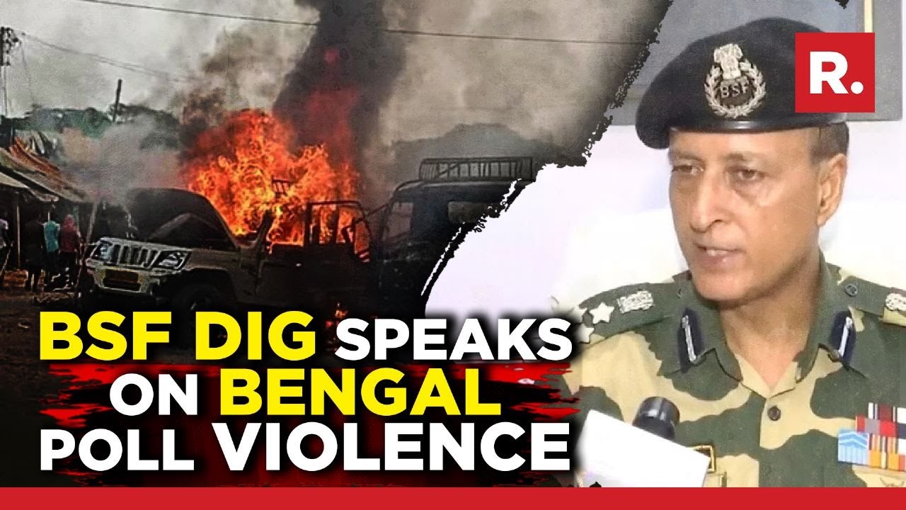 'No Casualty Where Central Forces Were Deployed: BSF DIG SS Guleria On Bengal Violence