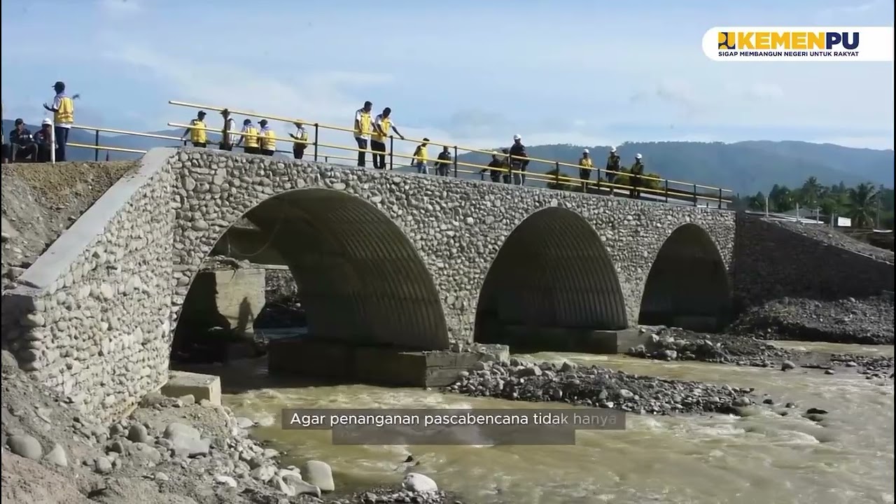 Resmi Difungsionalkan, Jembatan Sementara di Aih Bobo, Kabupaten Gayo Lues