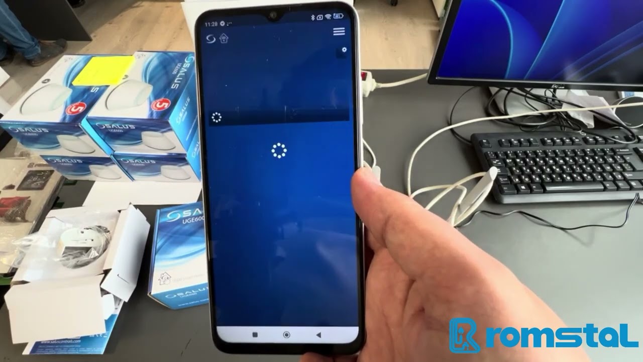 Salus UGE 600 firmware update part 1