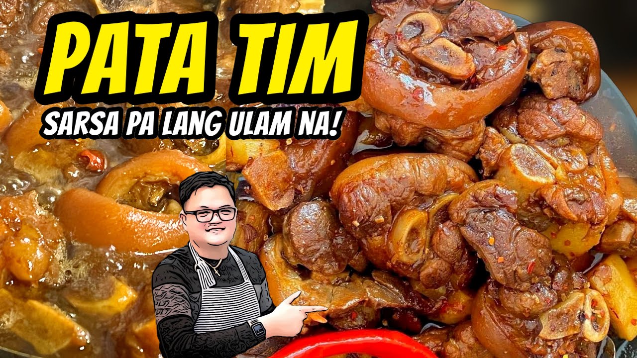 PATA TIM RECIPE | SARSA PA LANG ULAM NA! | Ferdz Kitchen TV