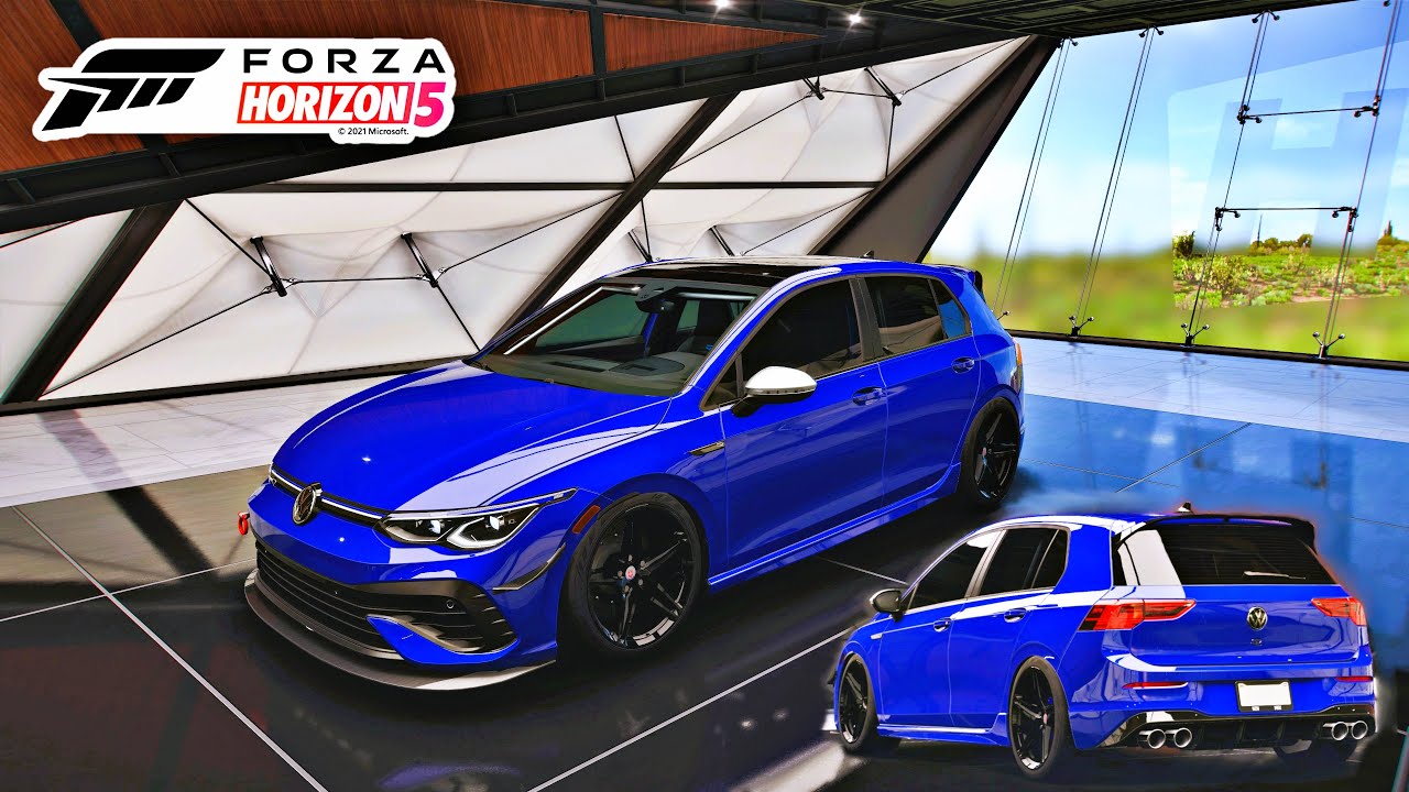Forza Horizon 5 - Volkswagen GOLF 8 R 2022 - Full Customization
