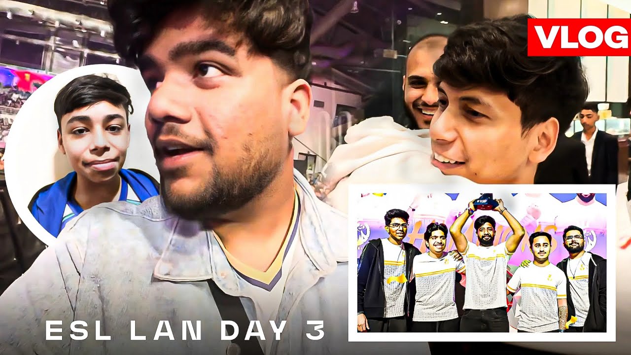 ESL LAN DAY 3 | DESTRO THE TROPHY MAGNET? | (RAW) VLOG