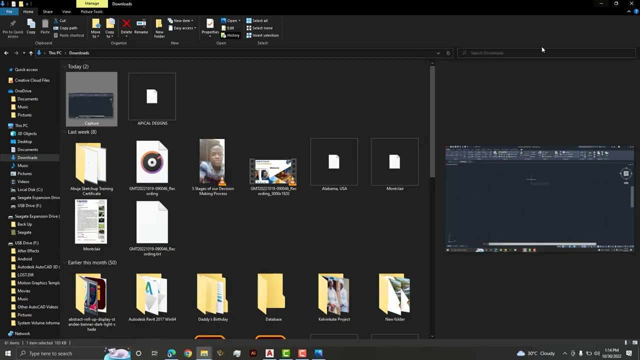Introduction to AutoCAD 2020 Interface