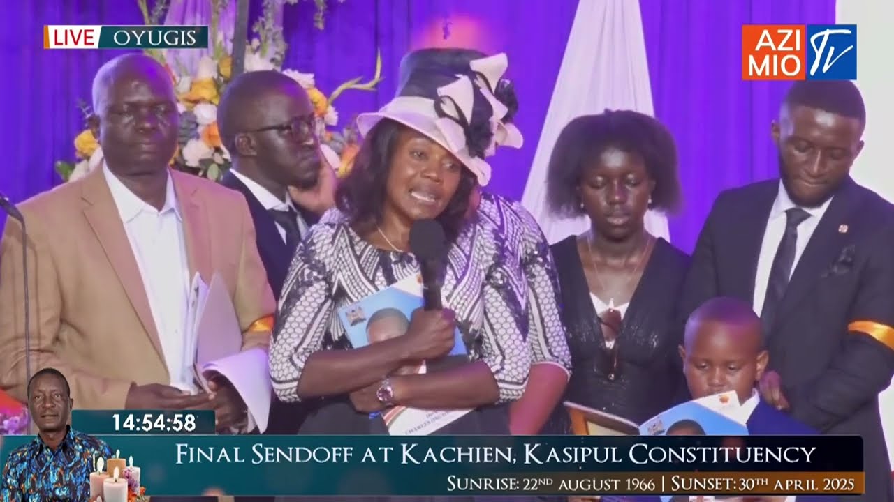 WIVES of slain MP Ong'ondo Were WOW MOURNERS, pen emotional tribute to departed husband
