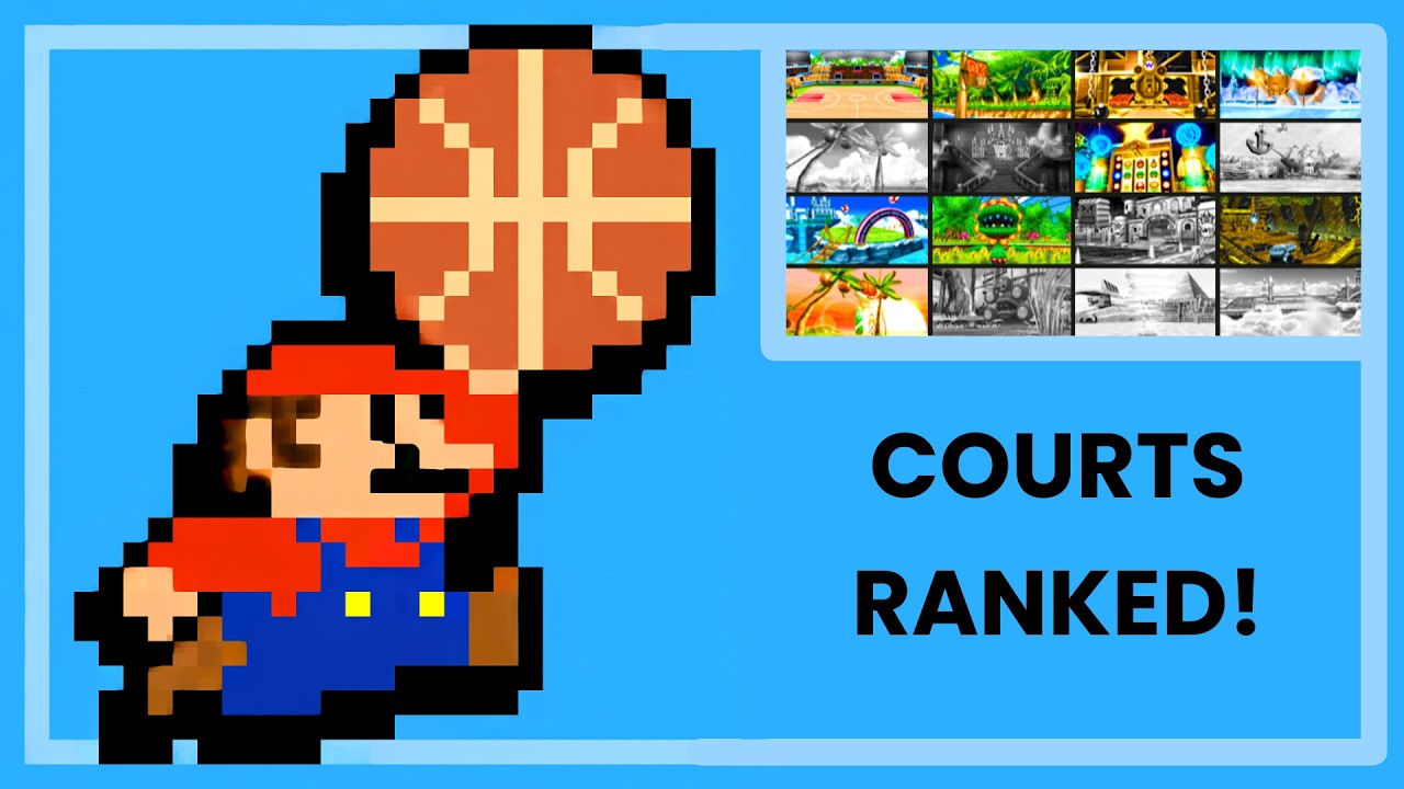 Mario Hoops 3-on-3 Courses Ranked 🏀