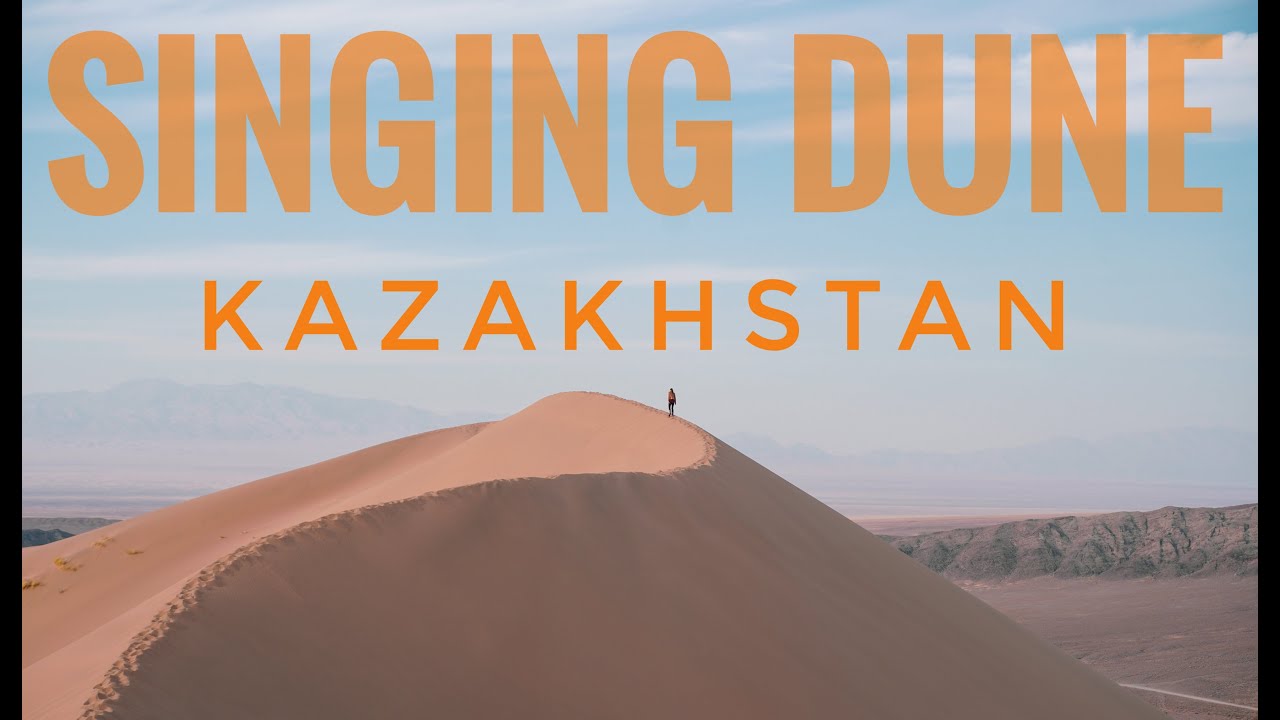Singing Dune | Cinematic 4K Drone Footage of Kazakhstan's desert landscapes