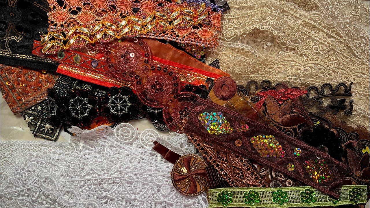 Gorgeous Etsy lace haul for journals and ephemera from Lace Place by Holley!