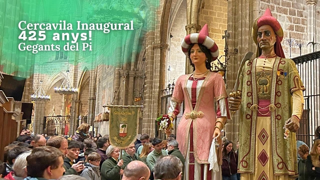 Cercavila Inaugural dels 425 anys dels gegants del Pi de Barcelona (23/1/2026)