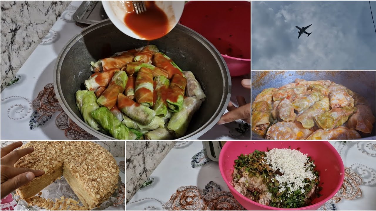 @VLOG 🇰🇿 DADI NECƏ OLDU// GÜNÜN YEMEYİ DOLMA,/ BİR BİR GÜL DAŞIYIRAM