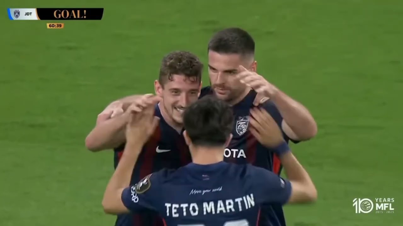 Johor Darul Ta'zim 5 - 0 Melaka FC Sorotan Perlawanan Piala Malaysia 2026